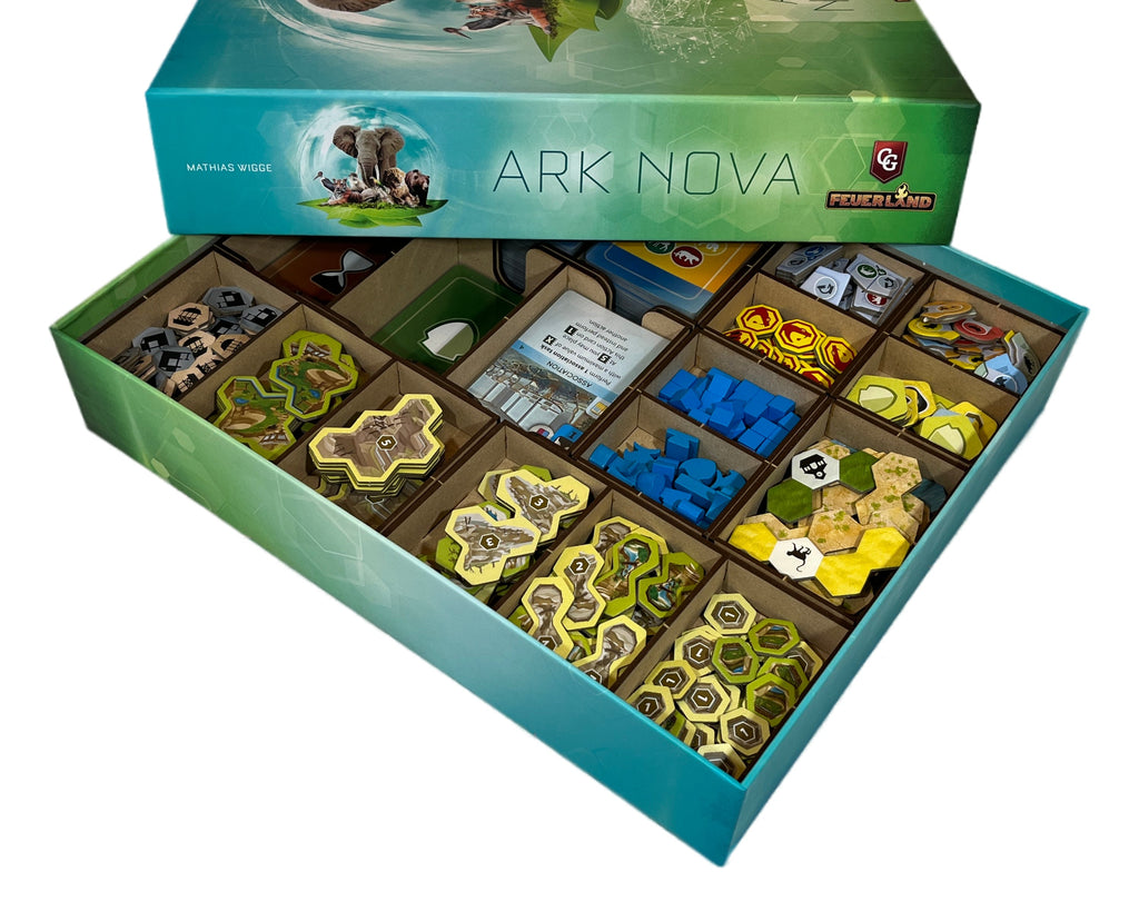 Ark Nova Board Game Organizer Insert